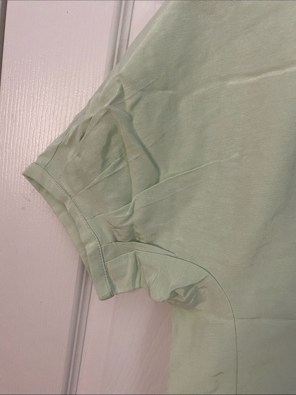 Club Monaco Light Mint Short Sleeve Crewneck Top #11 - Picture 5 of 7